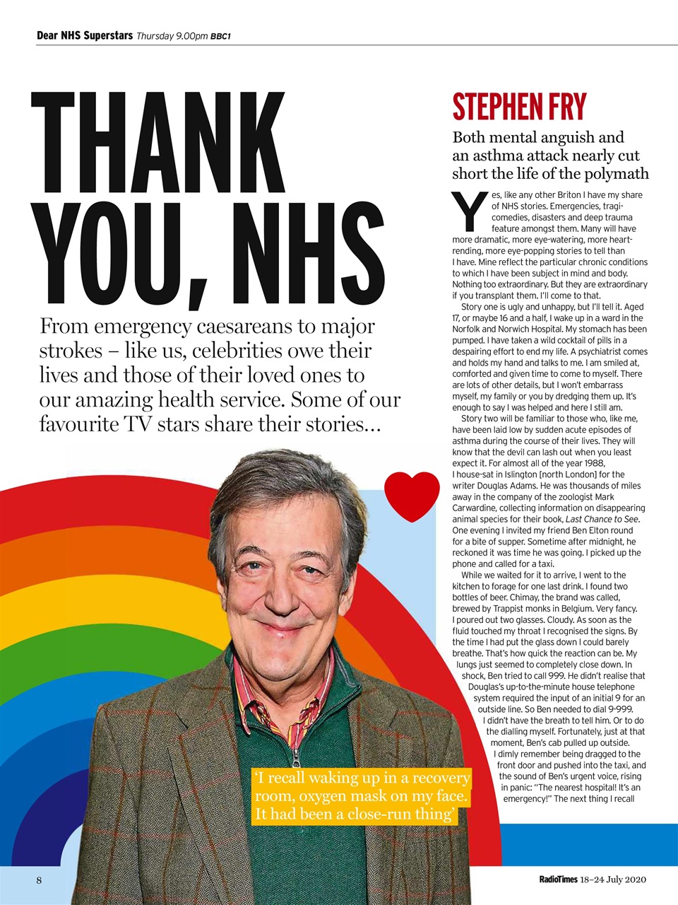 Radio Times Magazine 1824th July 2020 Subscriptions Pocketmags