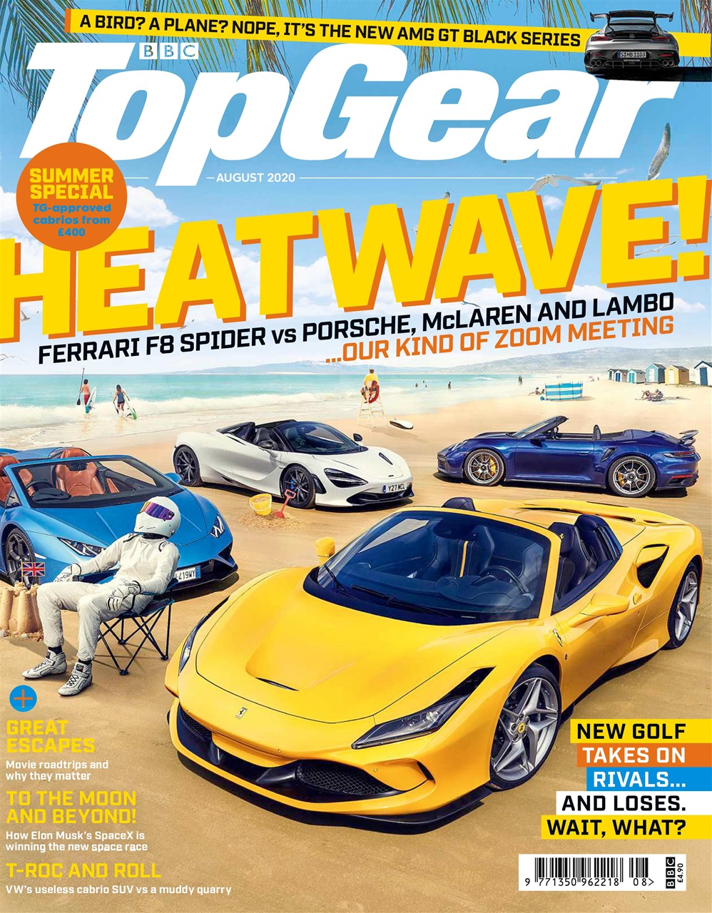 BBC Top Gear Magazine August 2020 Subscriptions Pocketmags
