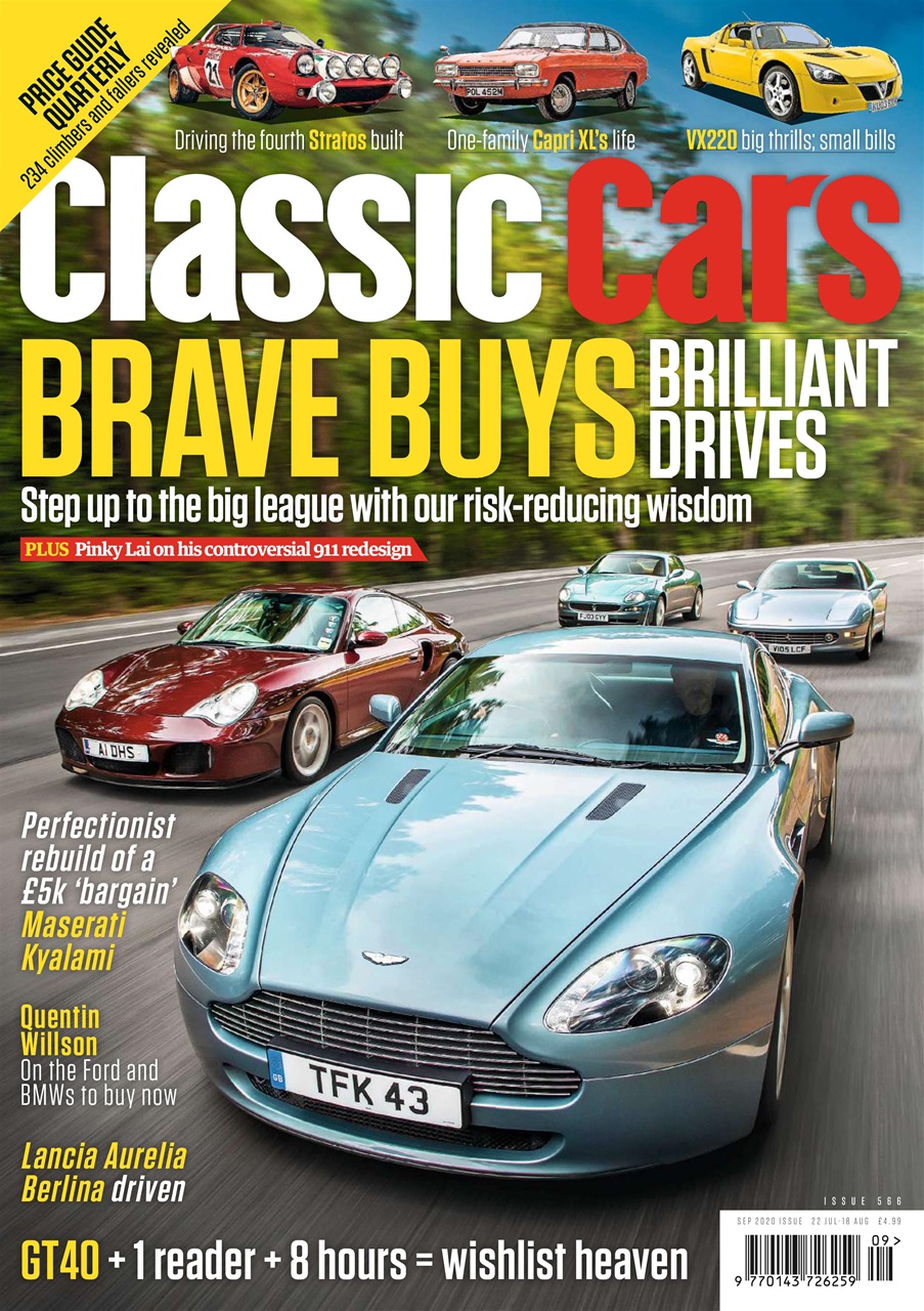 Classic Cars Magazine - Sep 20 Subscriptions | Pocketmags