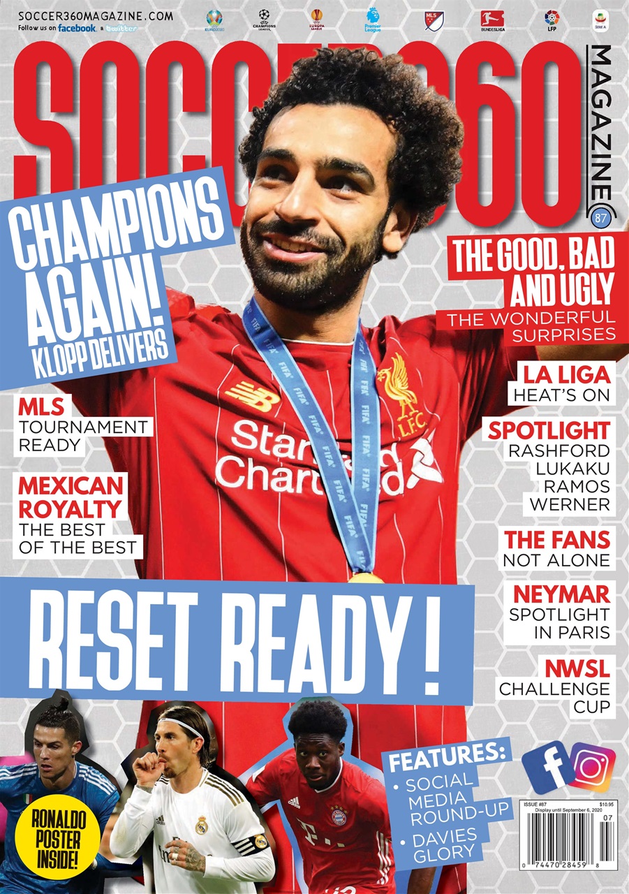 Soccer 360 Magazine July / Aug 2020 Issue 87 Subscriptions Pocketmags
