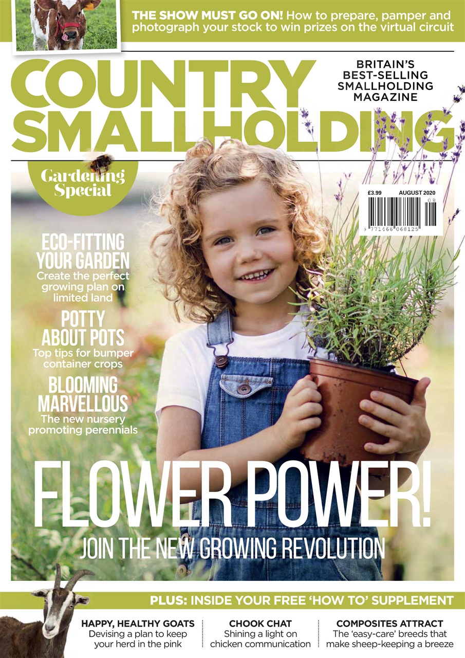 The Country Smallholder Magazine AUG 20 Back Issue