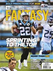 JAMEY EISENBERG'S BY POSITION - NON PPR  Beckett Football Magazine Fantasy  Football 2