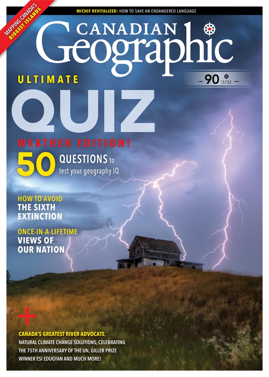Canadian Geographic Magazine Sep/Oct 2020 Subscriptions Pocketmags