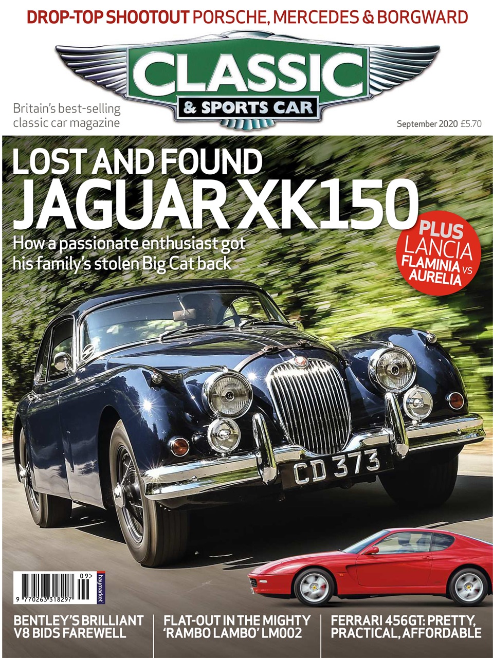 Classic And Sports Car Magazine Sep 20 Subscriptions Pocketmags