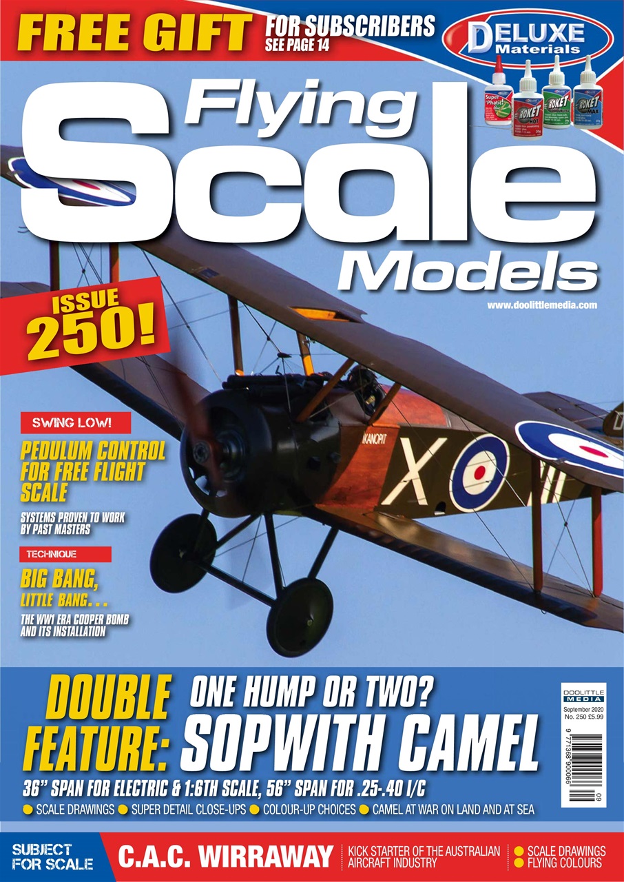 Radio Control Model Flyer Magazine Sept 2020 Back Issue
