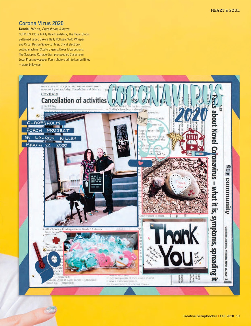 Creative Scrapbooker Fall 2020 Subscriptions Pocketmags
