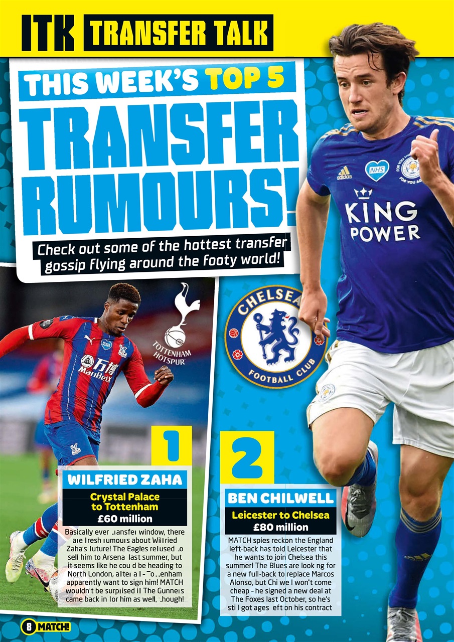 Match Magazine 11 August 2020 Subscriptions Pocketmags