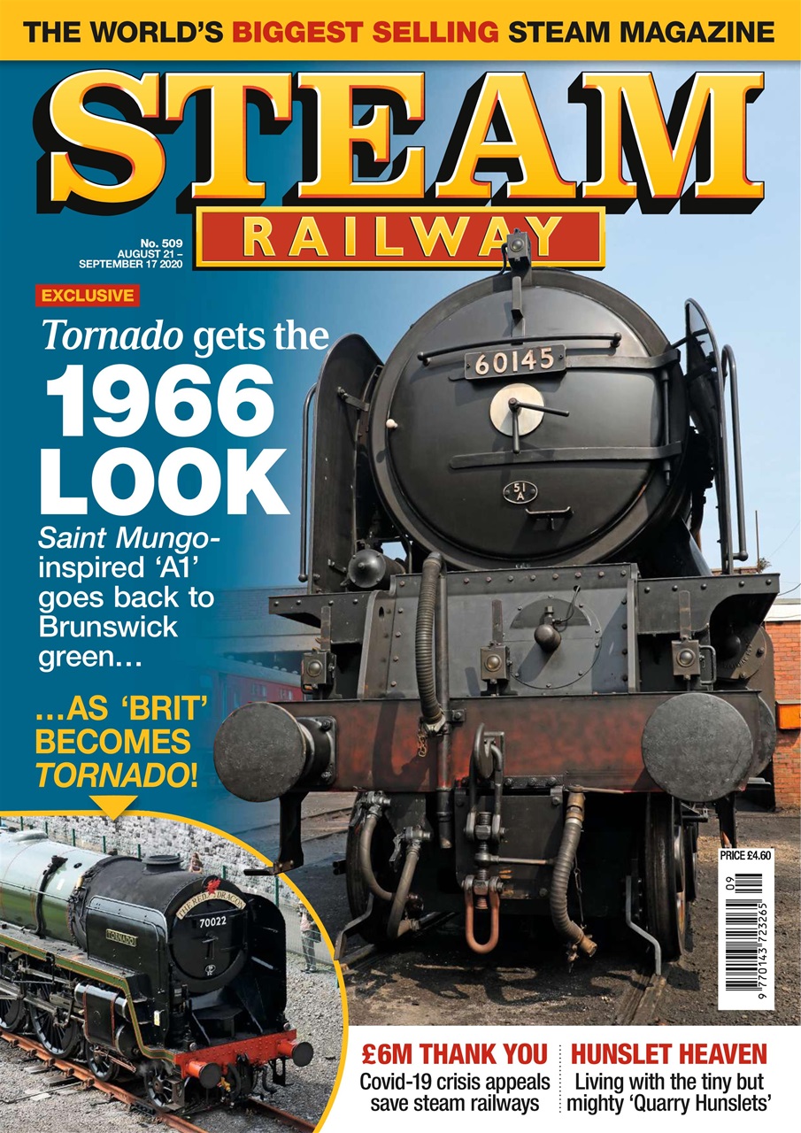 Steam Railway Magazine Issue 509 Subscriptions Pocketmags