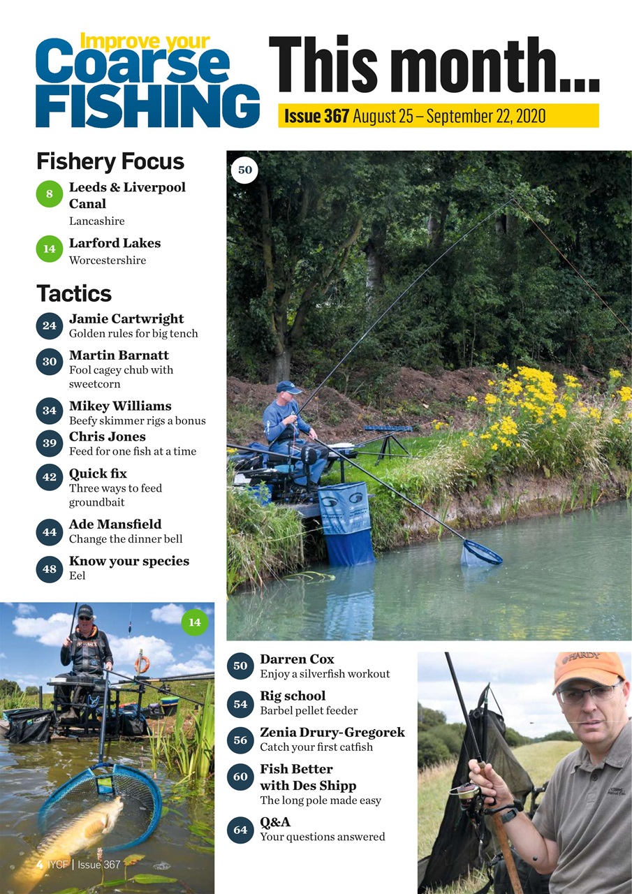 Improve Your Coarse Fishing Magazine Issue 367 Back Issue