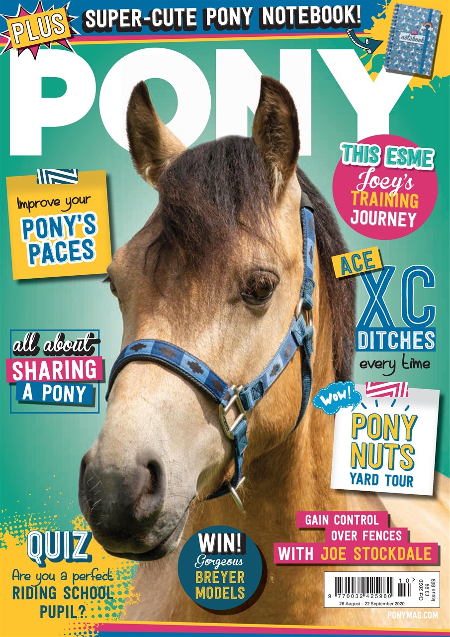 Pony Magazine - PONY Magazine – October 2020 Subscriptions | Pocketmags