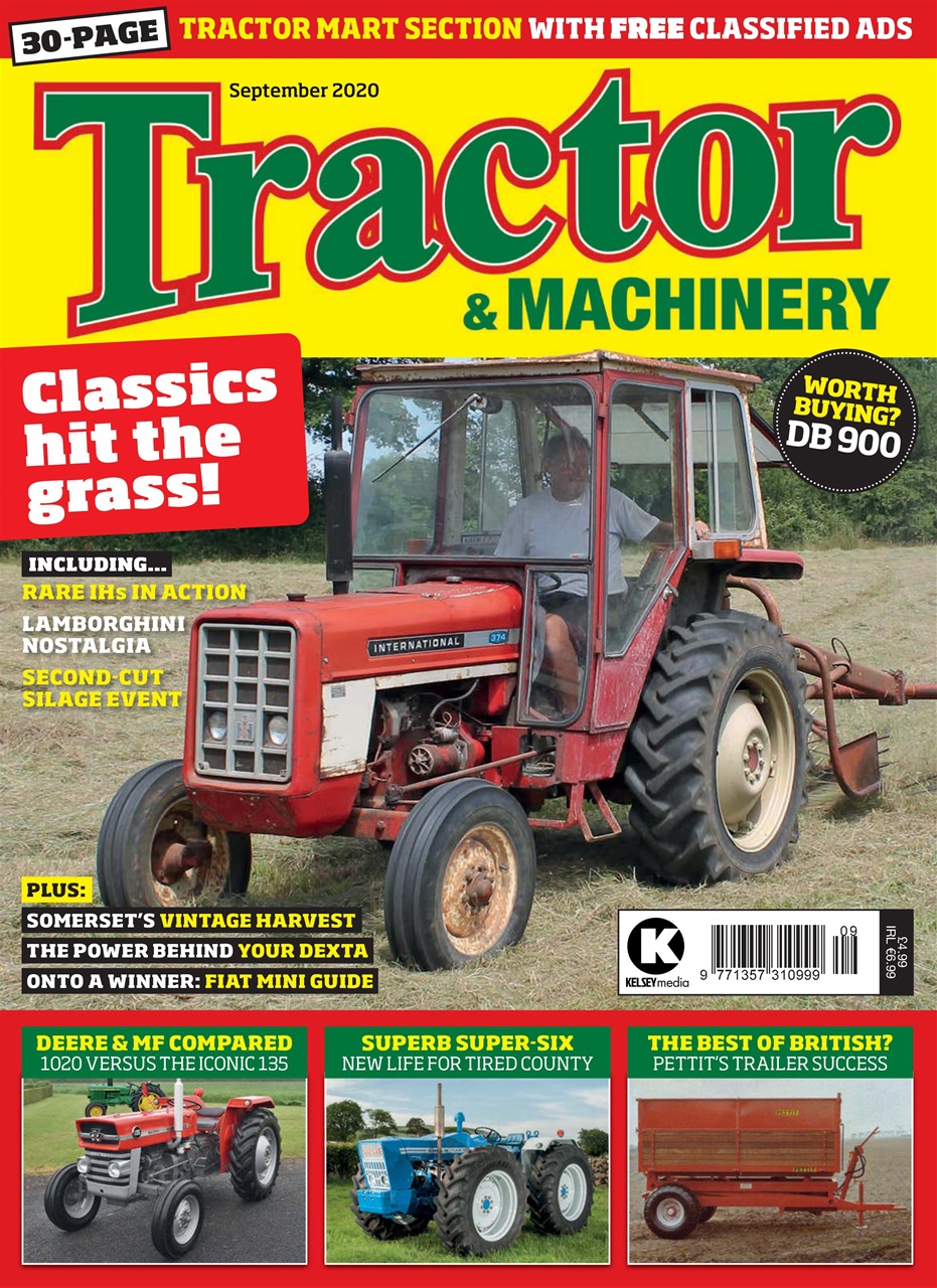 Tractor & Machinery Magazine - September 2020 Back Issue