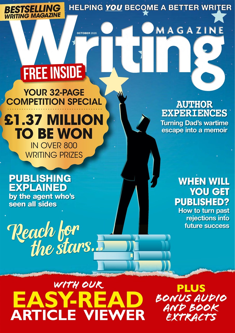 creative writing magazine cover