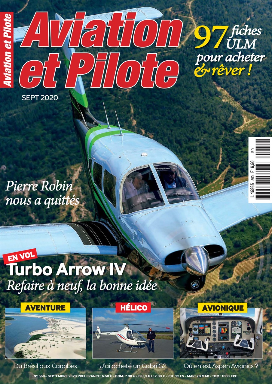 Aviation et Pilote Magazine - September 2020 Vorige editie