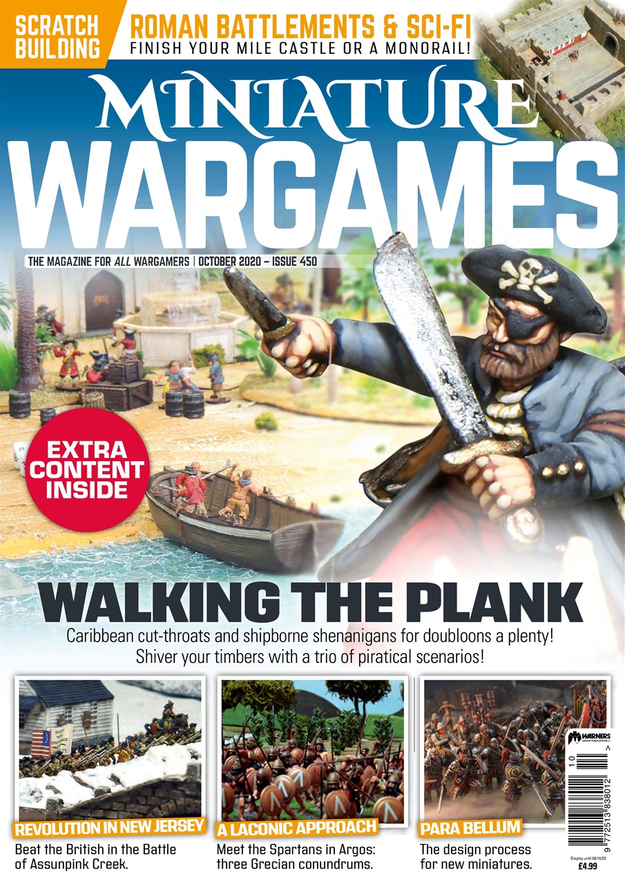 Miniature Wargames Magazine October 2020 [450] Subscriptions Pocketmags