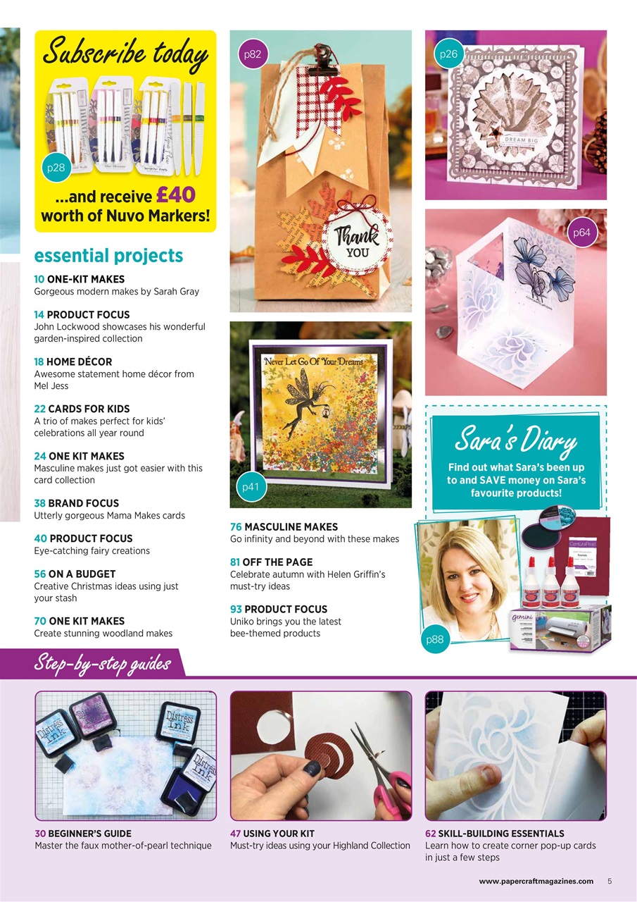 Papercraft Essentials Magazine Issue 190 Subscriptions Pocketmags