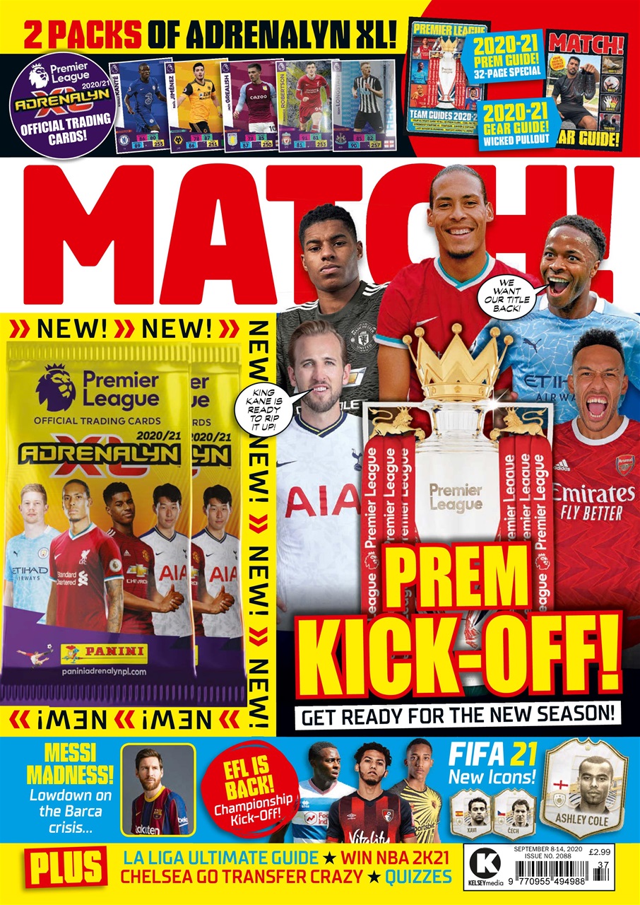 Match Magazine 8 September 2020 Subscriptions Pocketmags