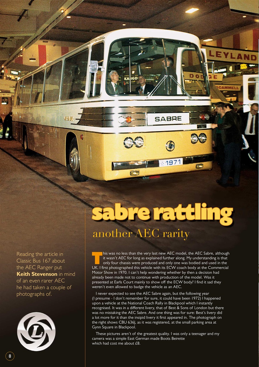 Classic Bus Magazine Oct/Nov 2020 (169) Subscriptions Pocketmags