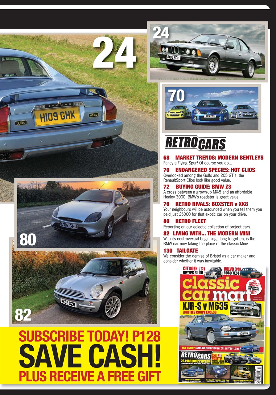 Classic Car Mart Magazine October 2020 Subscriptions Pocketmags