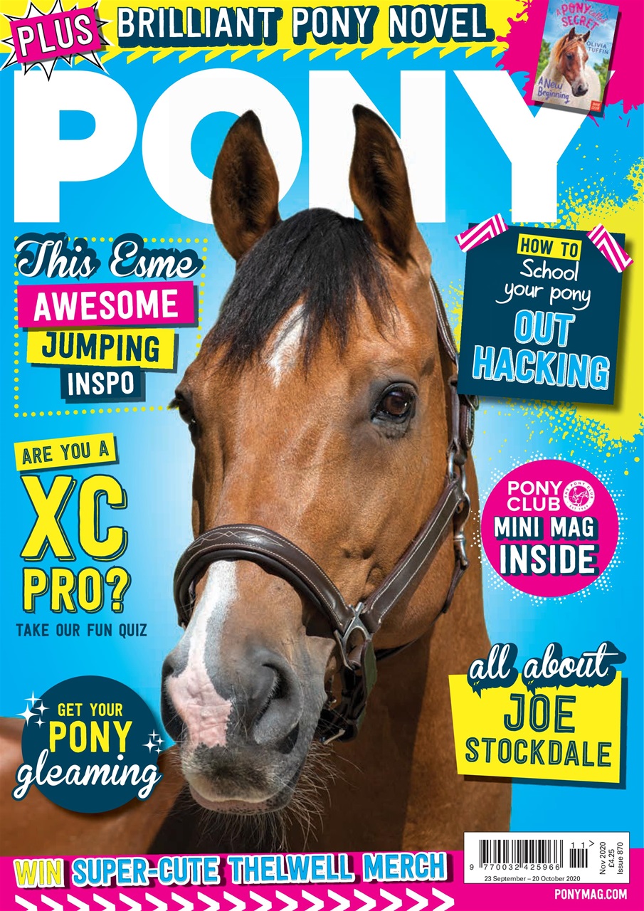 Pony Magazine PONY Magazine November 2020 Subscriptions Pocketmags