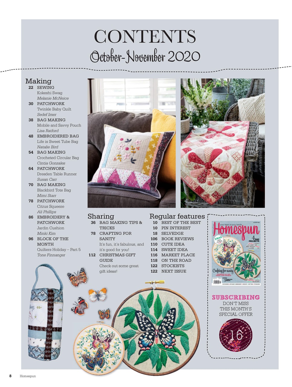Homespun Magazine issue 21.5 Back Issue