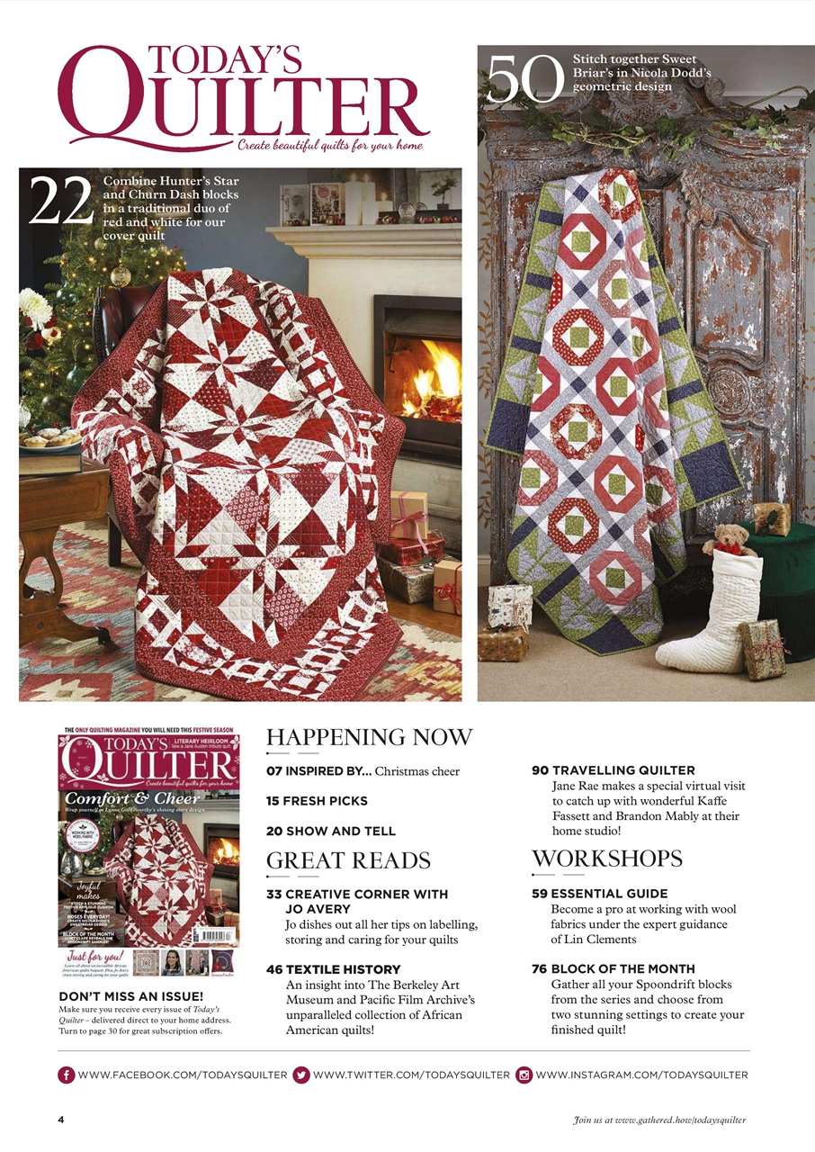 Today’s Quilter Magazine Issue 67 Back Issue