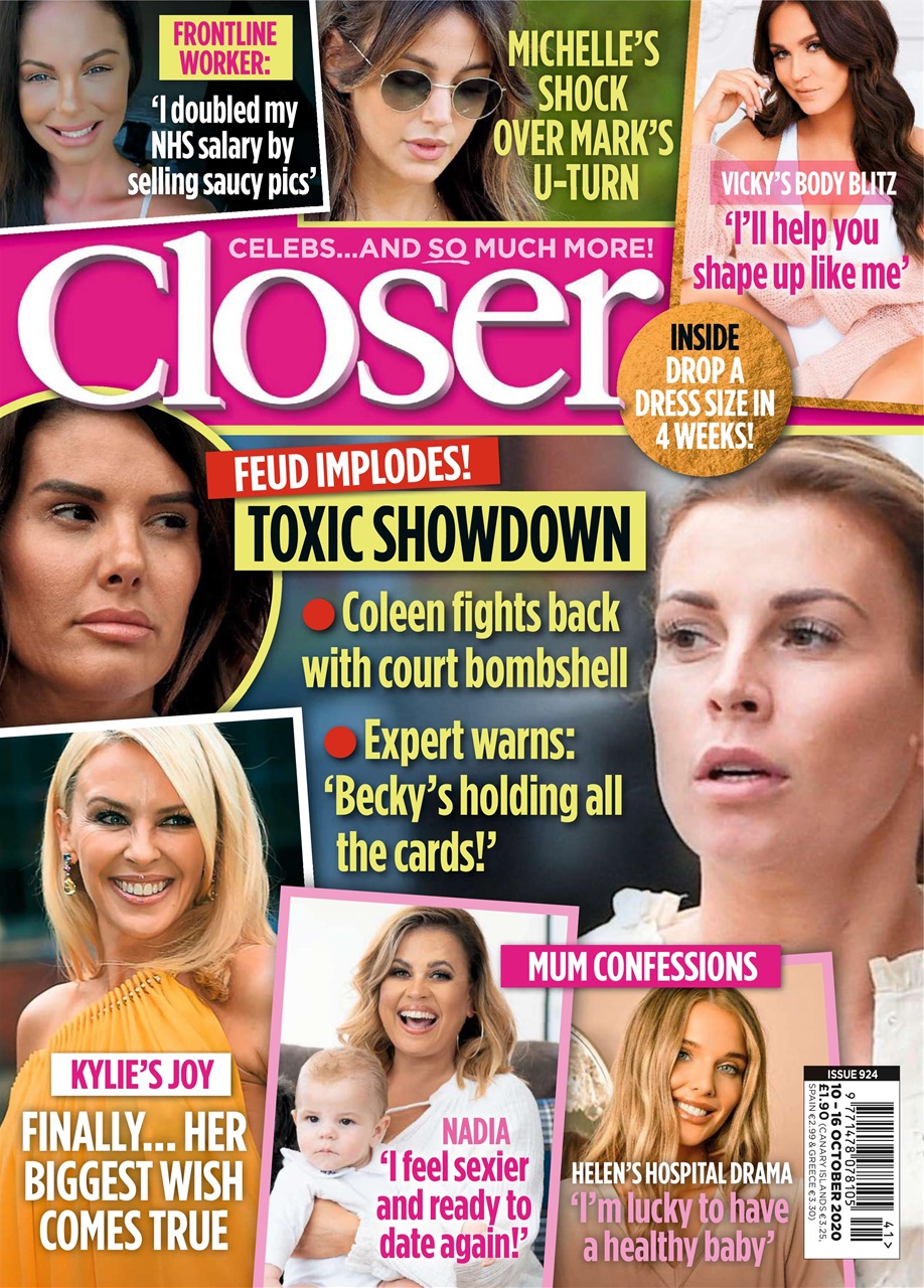 Closer Magazine - Issue 924 Back Issue