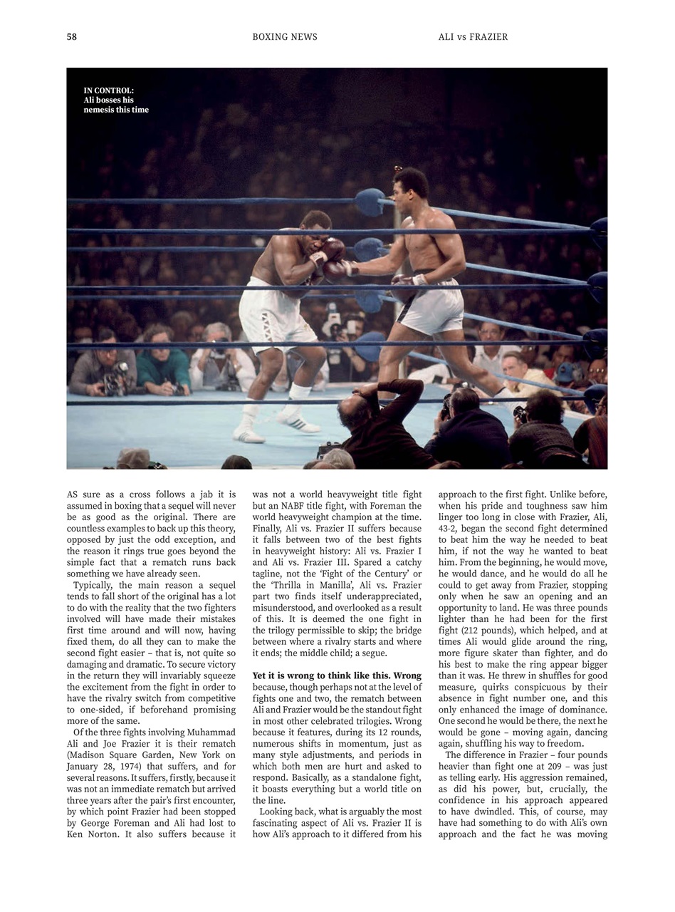Boxing News Presents Magazine Issue 1 Back Issue