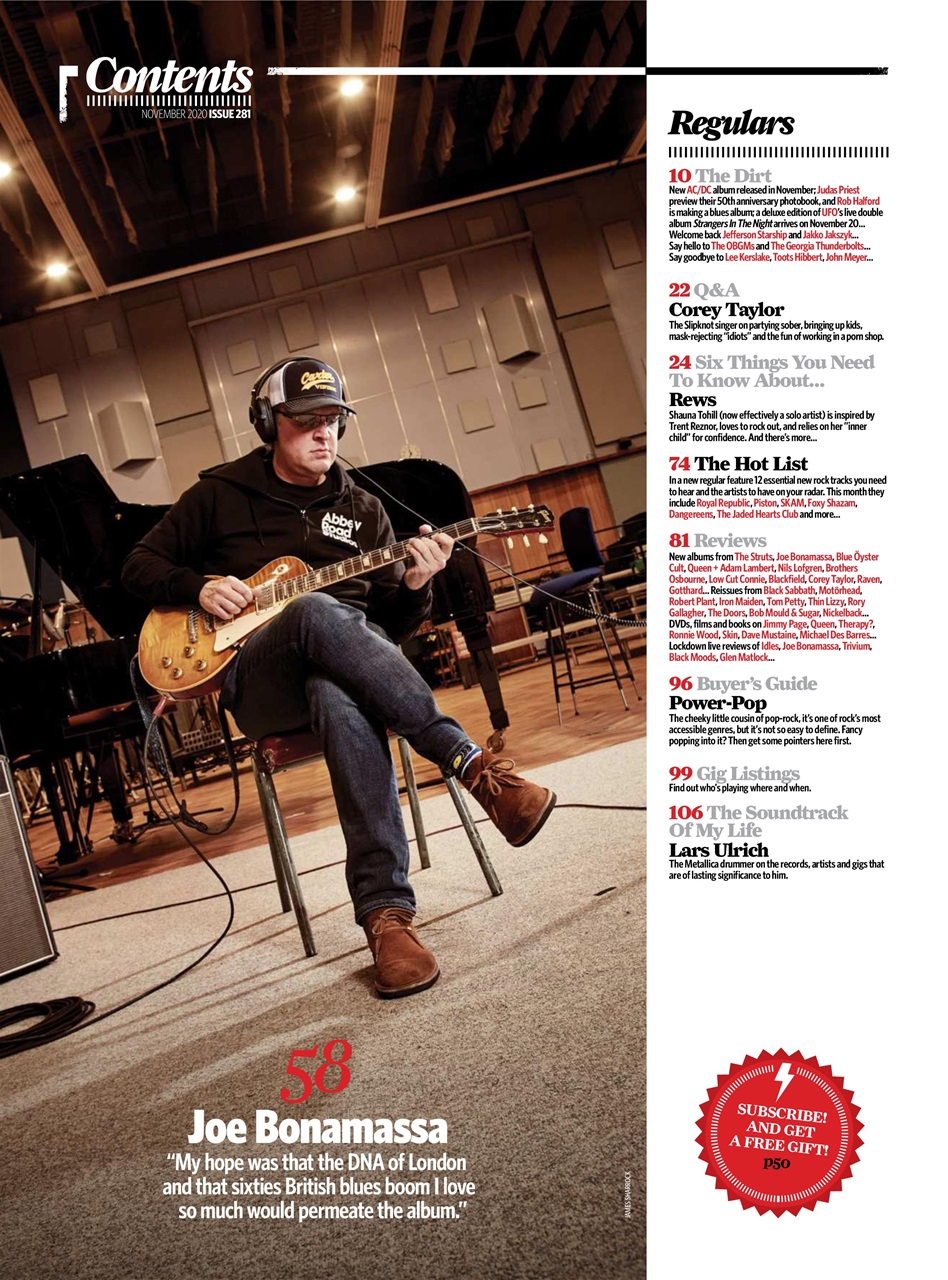 Classic Rock Magazine - November 2020 Subscriptions | Pocketmags