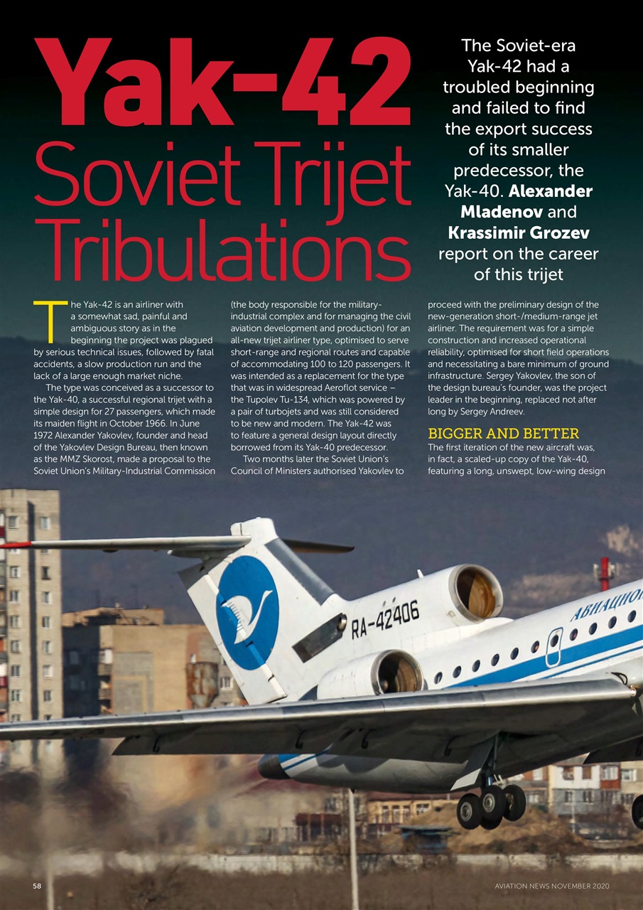 Aviation News Magazine November 2020 Subscriptions Pocketmags