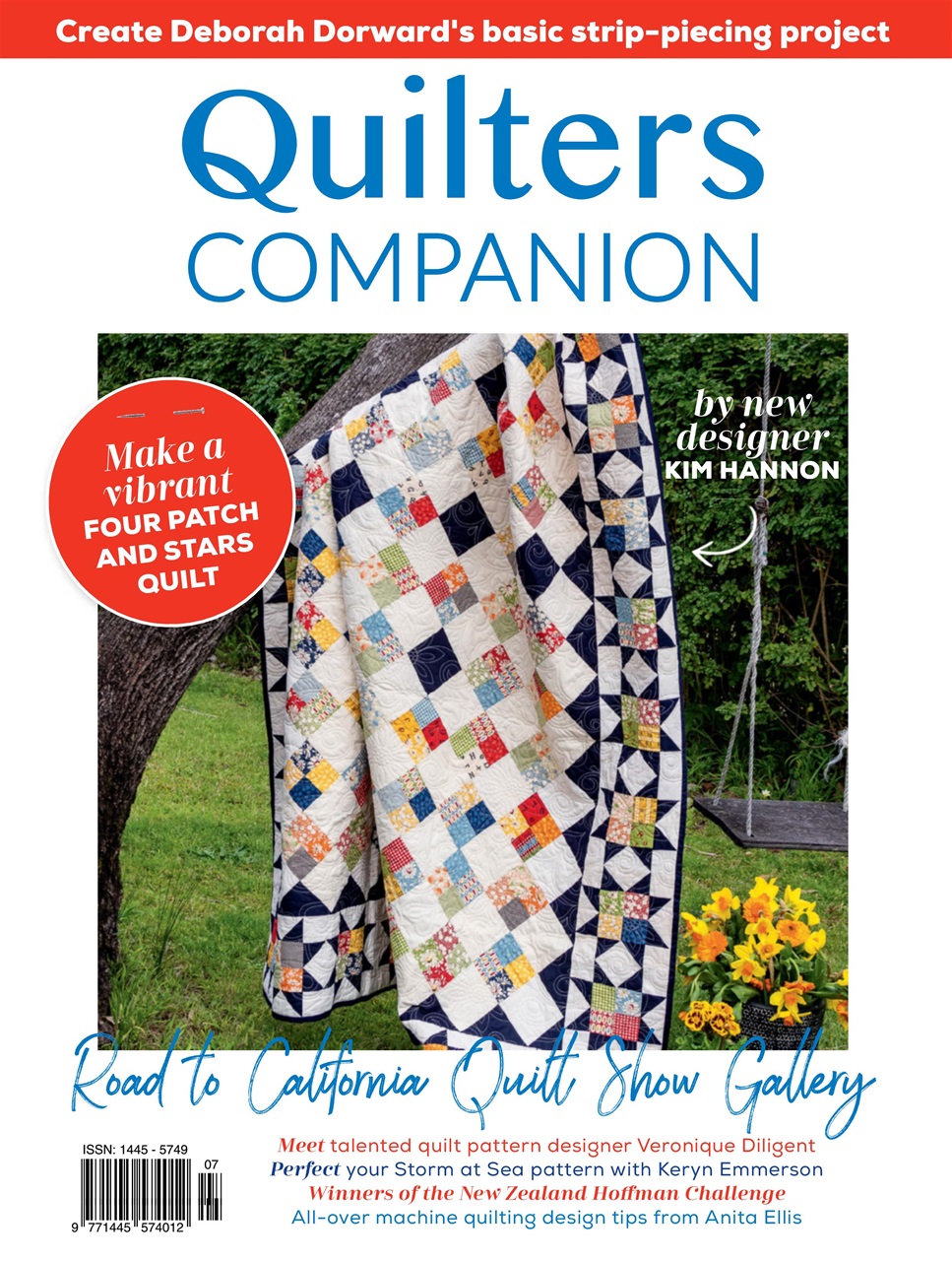 Quilters Companion Magazine issue 106 Back Issue