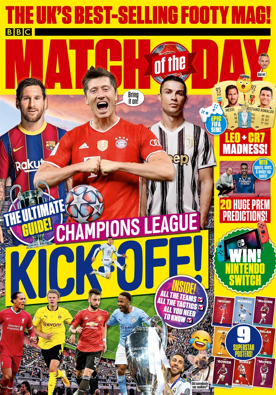Match of the Day Magazine Issue 613 Subscriptions Pocketmags