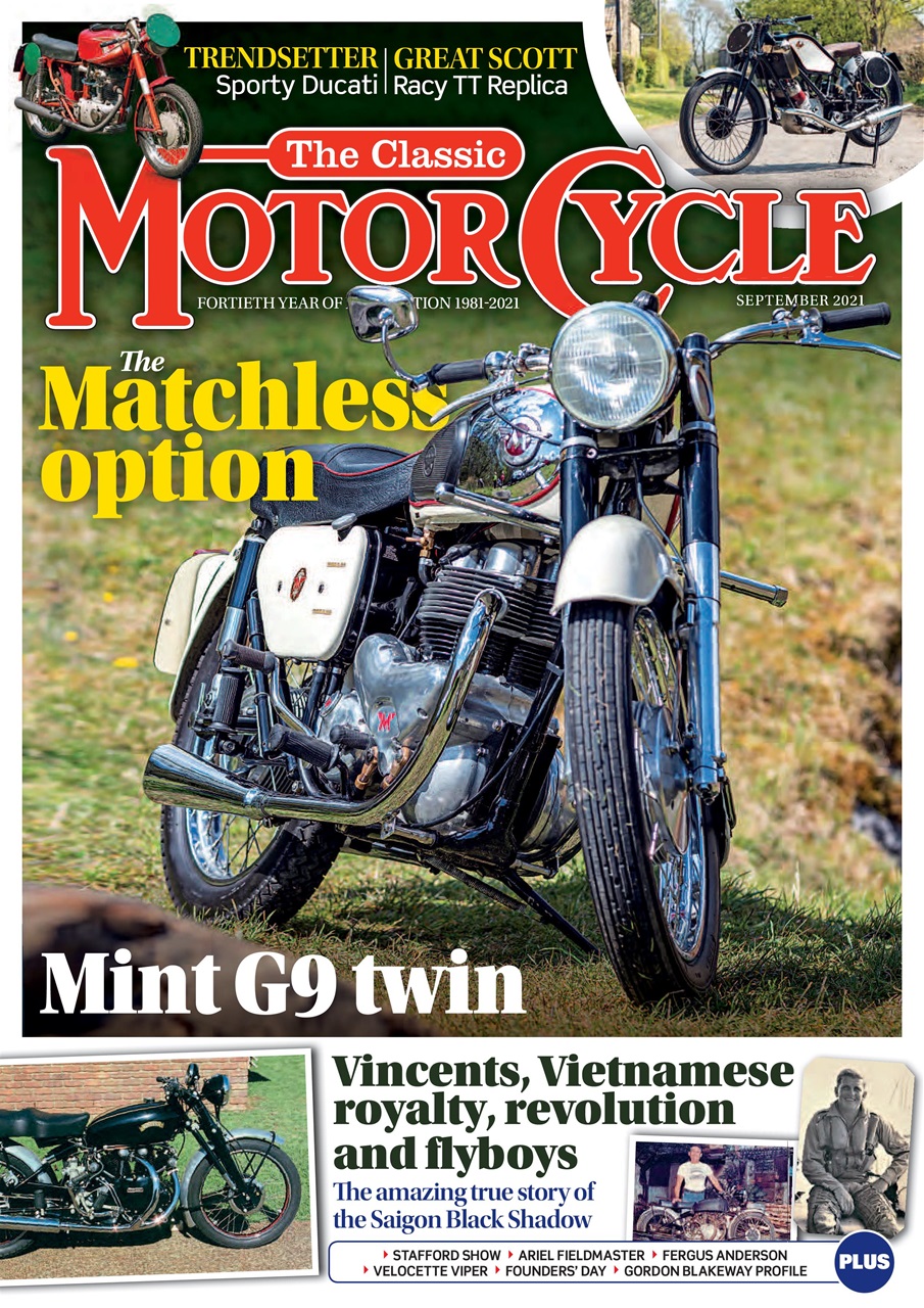 The Classic MotorCycle Magazine - 48-9 - September 2021 Subscriptions ...