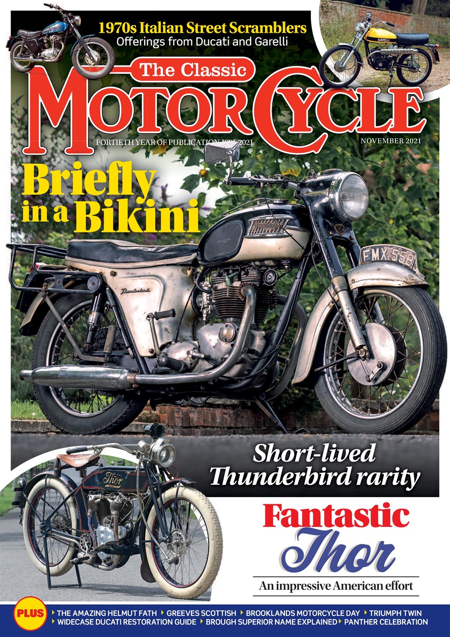 The Classic MotorCycle Magazine - 48-11 - November 2021 Back Issue