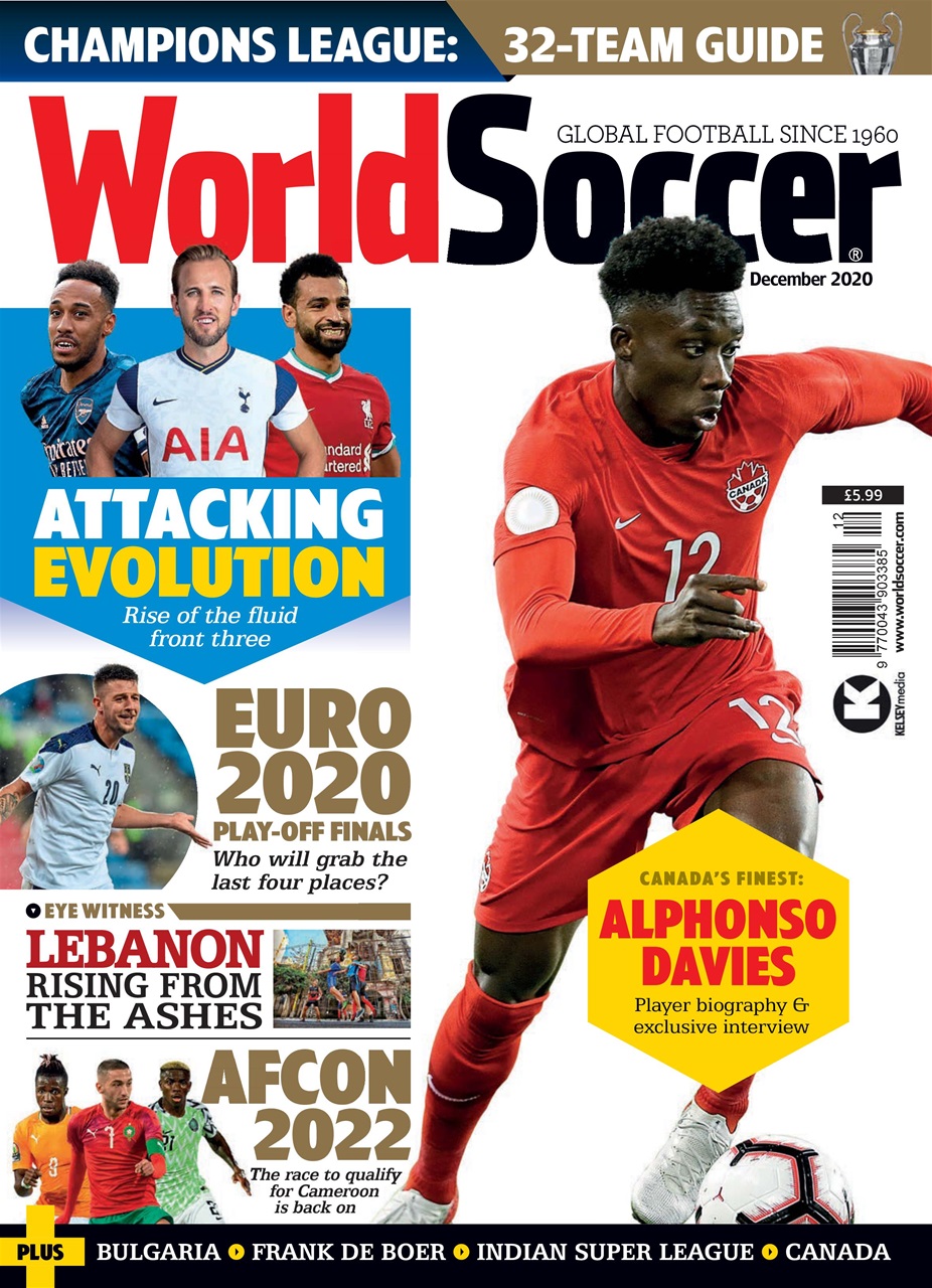 World Soccer Magazine Nov 2020 Subscriptions Pocketmags