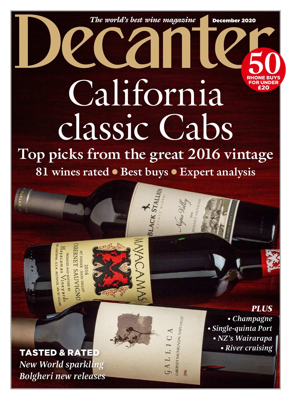 Decanter Magazine Dec2020 Back Issue