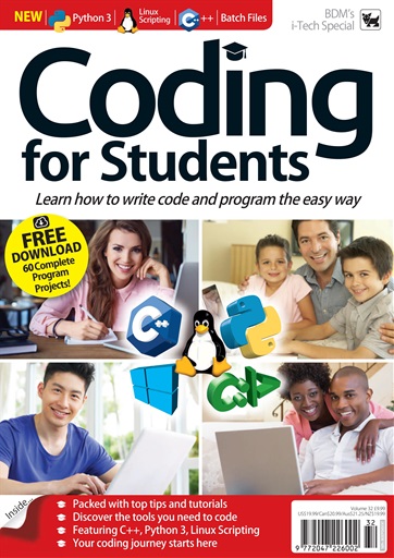 Coding User Magazine - Coding For Students Back Issue