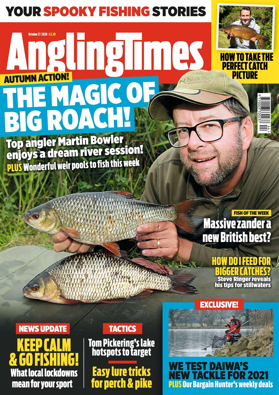 Angling Times Magazine 27 Oct 2020 Back Issue
