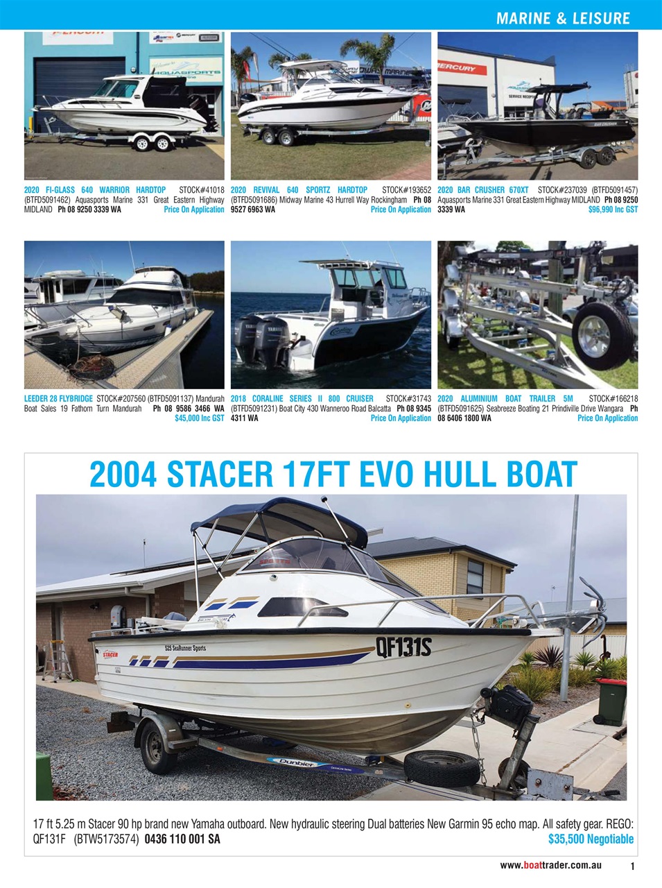 Boat Trader Australia Magazine 2012 Back Issue