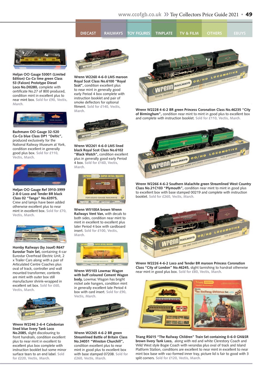 Toy Collectors Price Guide Magazine Price Guide 2021 Subscriptions