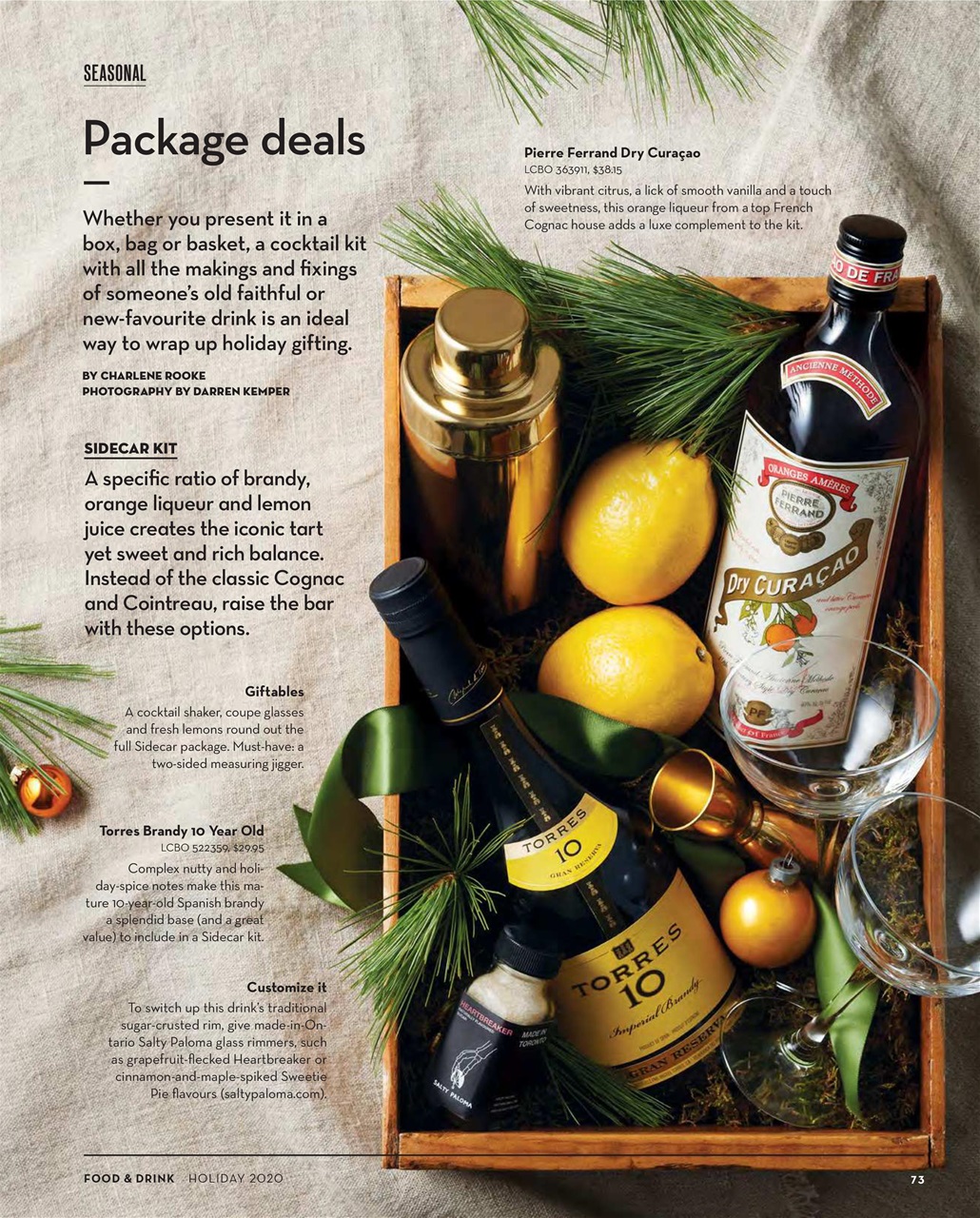 LCBO Food & Drink Magazine Holiday 2020 Subscriptions Pocketmags