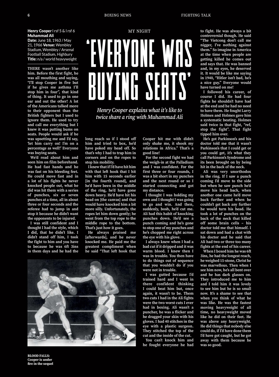Boxing News Presents Magazine Issue 2 Back Issue