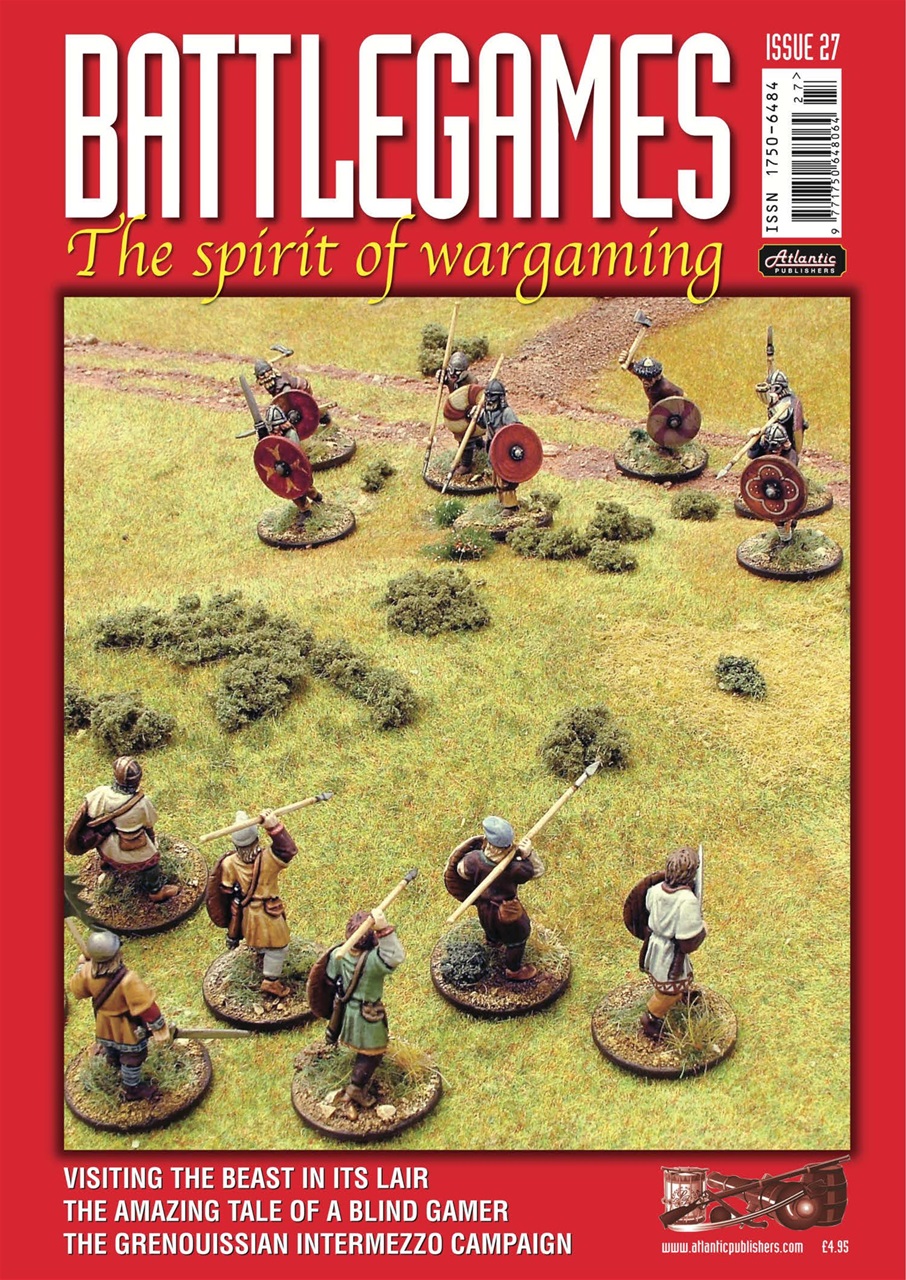 Miniature Wargames Magazine Battlegames Issue 27 Back Issue