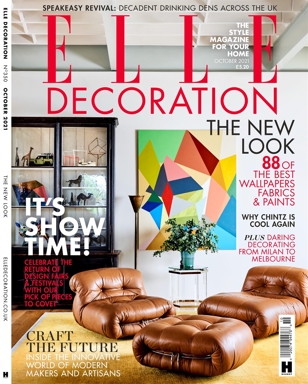 Elle Decoration Magazine - Oct 2021 Subscriptions | Pocketmags