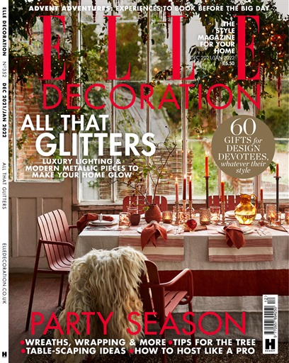 Elle Decoration Magazine - Dec 21/Jan 22 Back Issue