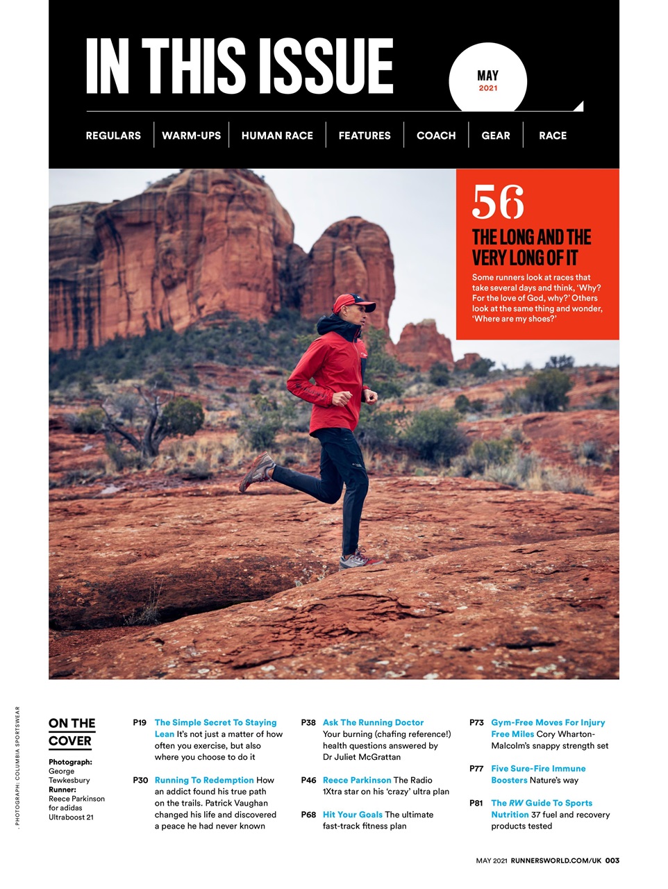 Runner's World Magazine May 2021 Subscriptions Pocketmags