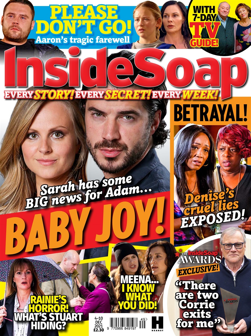 Inside Soap Magazine Issue 49 Back Issue