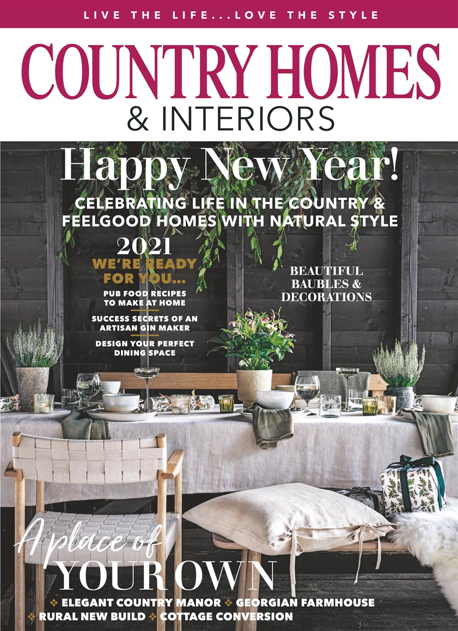 Country Homes & Interiors Magazine Jan2021 Back Issue