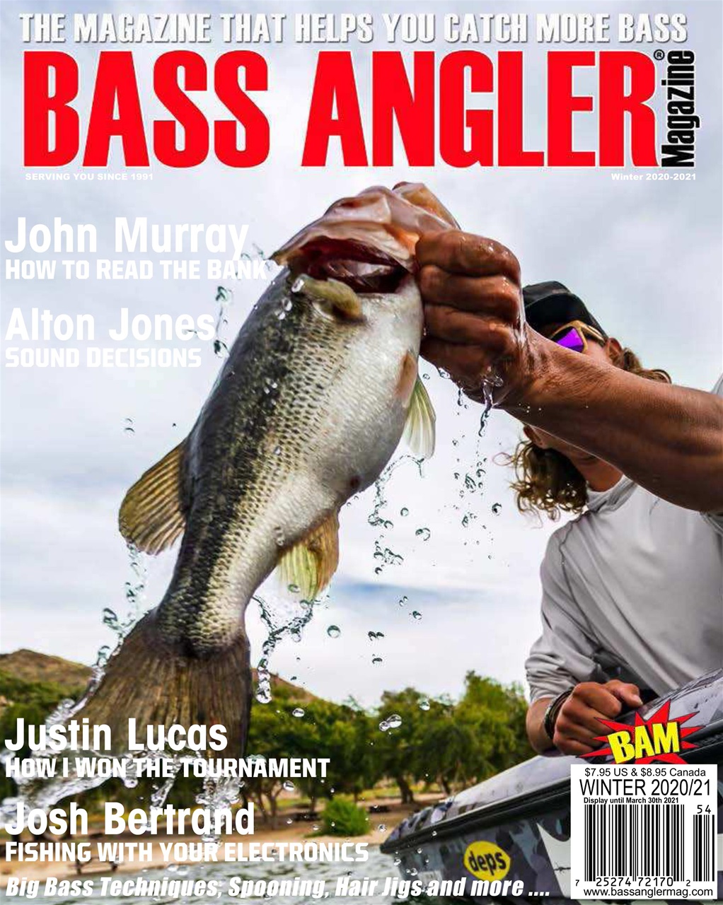 Bass Angler Magazine Winter 20 21 Subscriptions Pocketmags