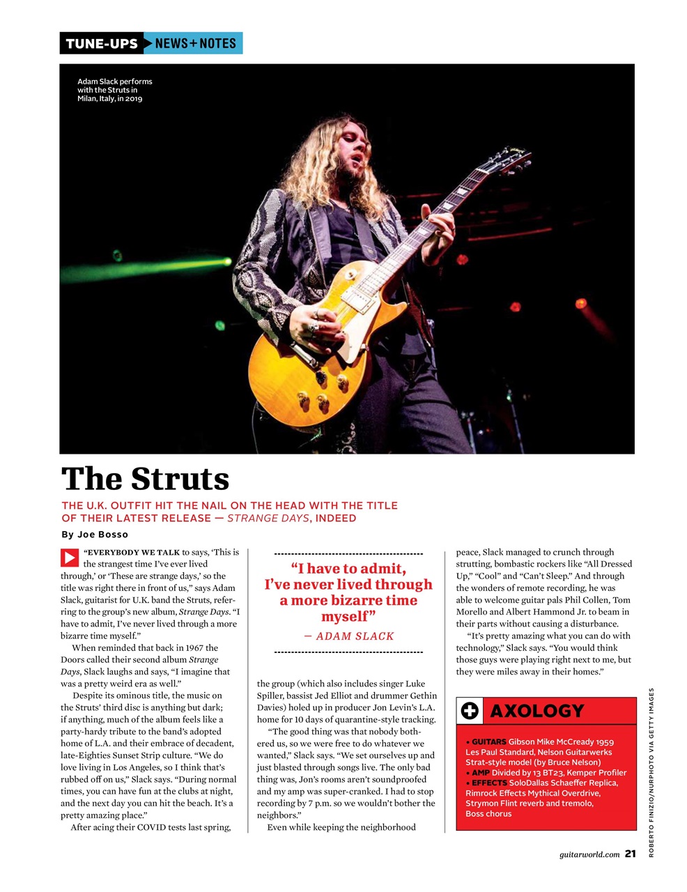 Guitar World Magazine January 2021 Back Issue