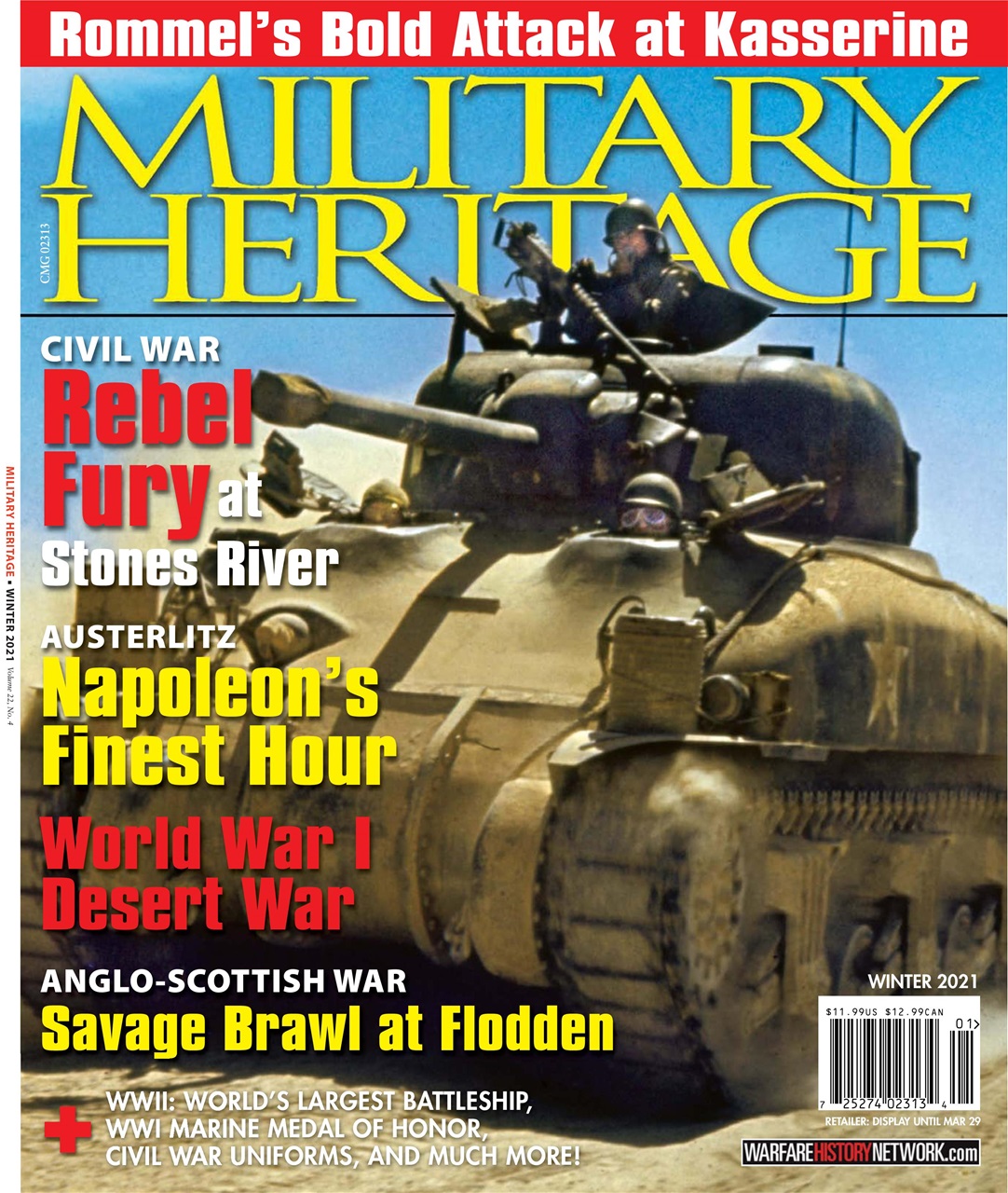 Military Heritage Magazine - Winter 2021 Subscriptions | Pocketmags